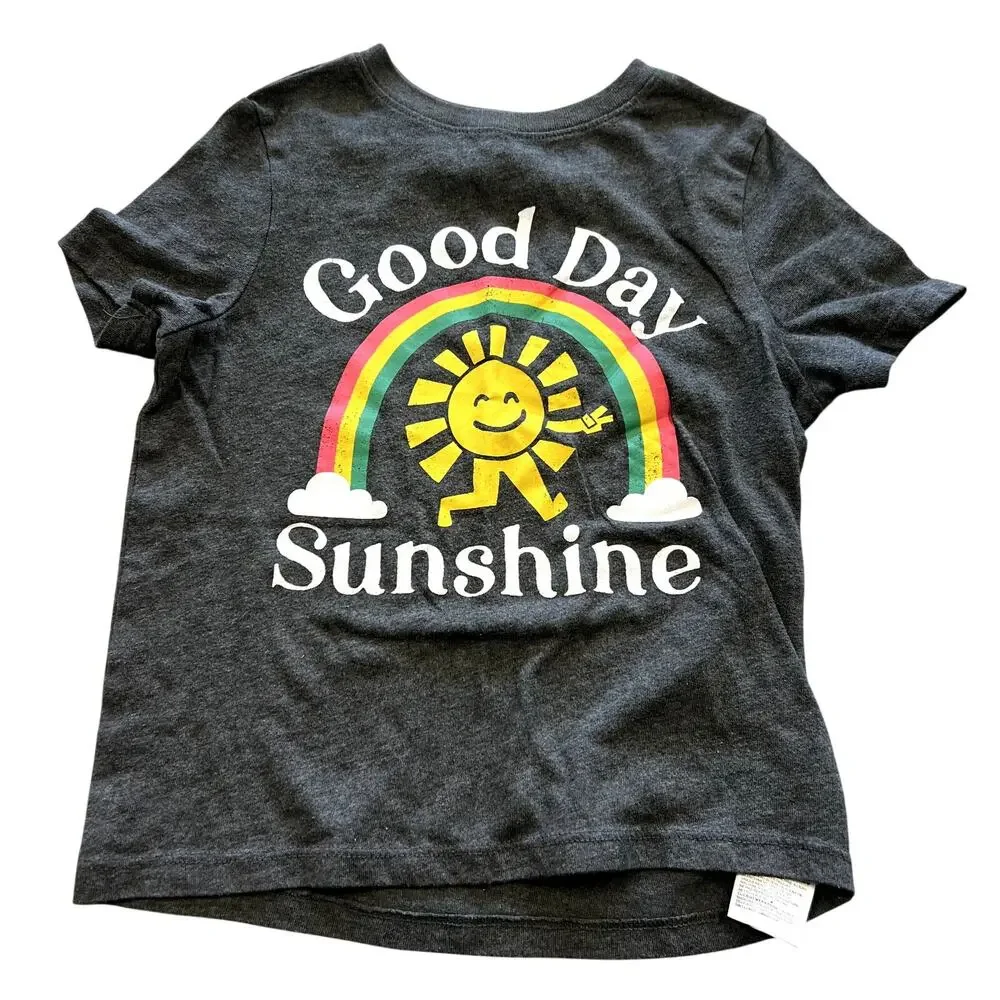 Old Navy Girls Rainbow Graphic Tee Size 4T